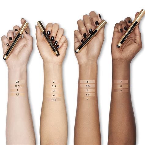 ysl touche éclat high cover concealer shades|YSL touche eclat which shade.